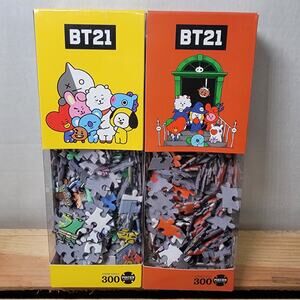 Set of 2 BT21 300 Pc Puzzles